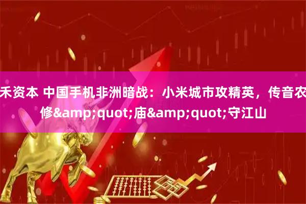 佳禾资本 中国手机非洲暗战：小米城市攻精英，传音农村修&quot;庙&quot;守江山